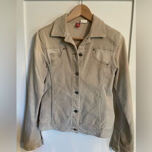 Women's Tan Corduroy Jacket